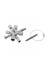 Knipex TwinKey 00 11 01, socket wrench (for common cabinets and locking systems) - nr 6