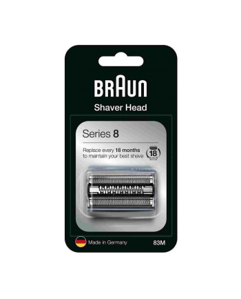 Braun replacement shaving head combi pack 83M (silver)