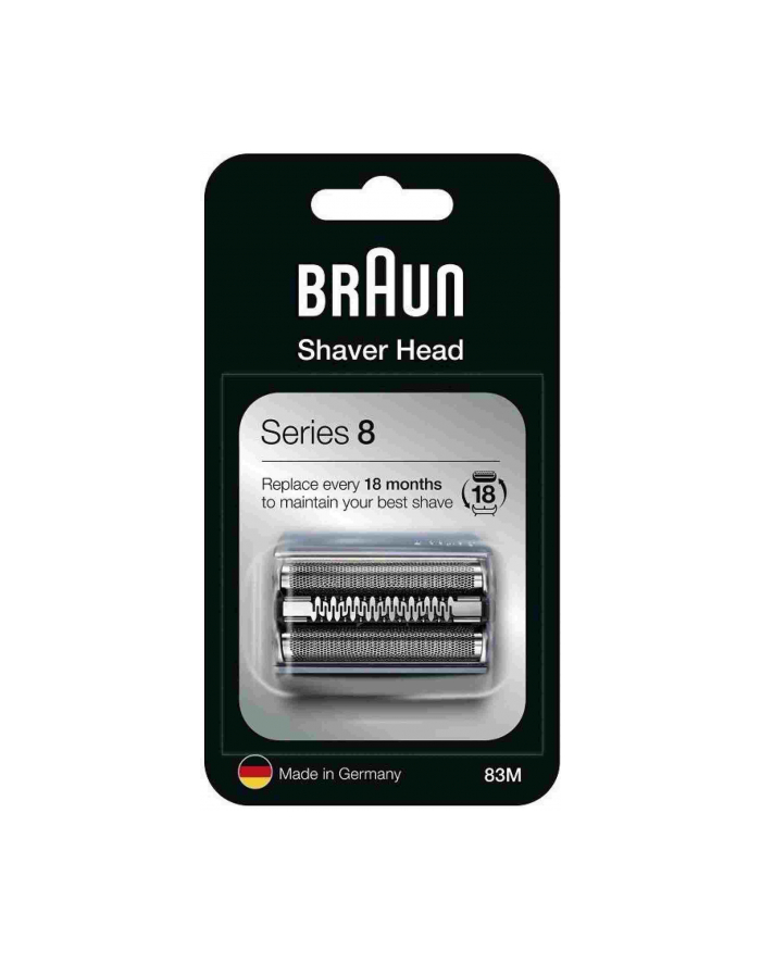 Braun replacement shaving head combi pack 83M (silver) główny
