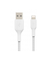 belkin Kabel Braided USB- Lightning 15cm biały - nr 1