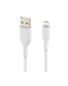 belkin Kabel Braided USB- Lightning 15cm biały - nr 2