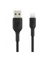 belkin Kabel Braided USB- Lightning 1m czarny - nr 18