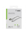 belkin Kabel Braided USB- Lightning 1m biały - nr 15