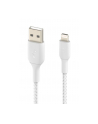 belkin Kabel Braided USB- Lightning 1m biały - nr 2