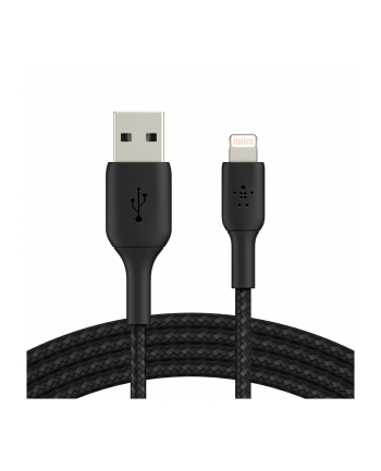 belkin Kabel Braided USB- Lightning 3m czarny