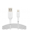 belkin Kabel USB- Lightning Braided  3m biały - nr 1