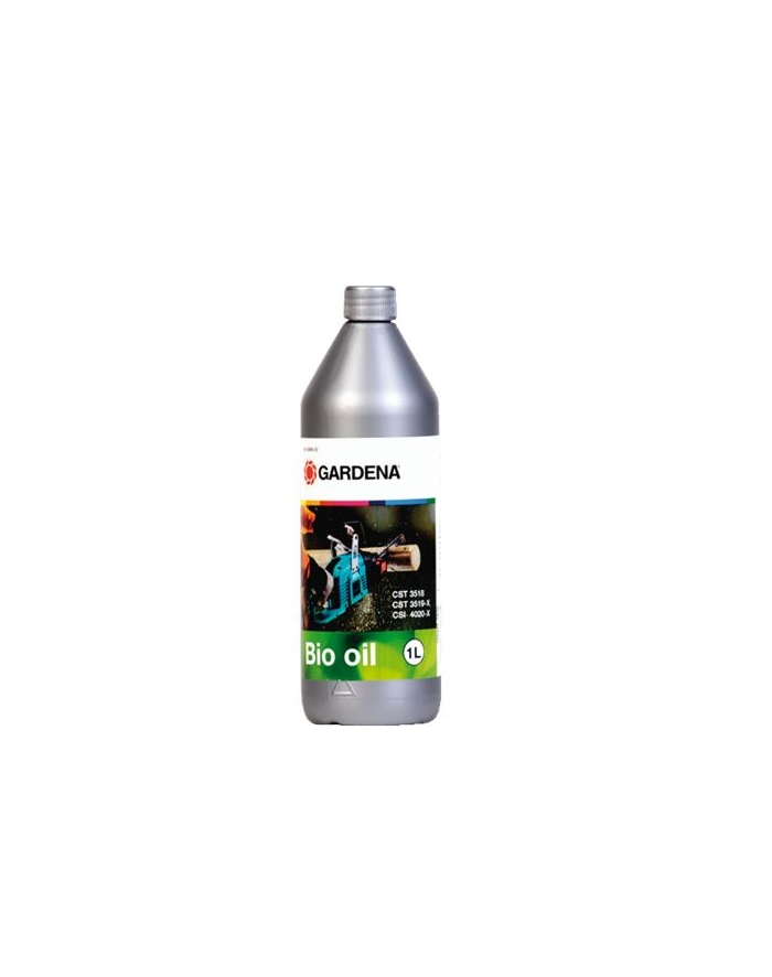 GARDENA Bio-chain oil, 1 liter, chain saw oil główny