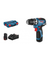 bosch powertools Bosch cordless drill GSR 12V-35 FC Professional, 12Volt (blue / black, 2x Li-ion battery 3.0Ah, with FlexiClick drill chuck, L-BOXX) - nr 3
