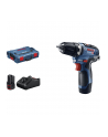 bosch powertools Bosch cordless drill GSR 12V-35 Professional, 12Volt (blue / black, L-BOXX, 2x Li-ion battery 3.0Ah) - nr 3