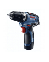 bosch powertools Bosch cordless drill GSR 12V-35 Professional, 12Volt (blue / black, L-BOXX, 2x Li-ion battery 3.0Ah) - nr 4