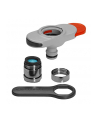 GARDENA Faucet Connector for Indoor Taps, Faucet Piece (light grey / orange, 13mm (1/2 '') - 19mm (3/4'')) - nr 1