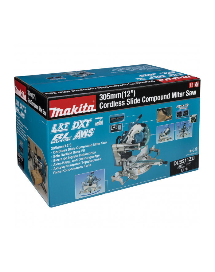 Makita cordless miter saw DLS211ZU - 2x 18V główny