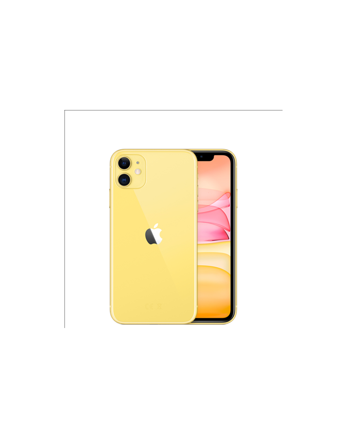 Smartfon Apple iPhone 11 128GB Yellow - MWM42ET/A główny