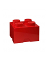 Room Copenhagen LEGO Storage Brick 4 czerwony - RC40031730 - nr 1