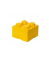 Room Copenhagen LEGO Storage Brick 4 żółty - RC40031732 - nr 1