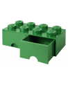 Room Copenhagen LEGO Brick Drawer 8 zielony - RC40061734 - nr 1