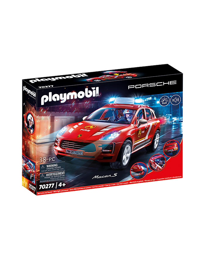 Playmobil Porsche Macan S fire department - 70277 główny