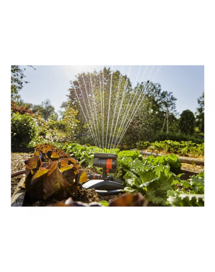 GARDENA Oscillating Sprinkler Aquazoom compact (gray / orange) główny