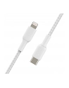 belkin Kabel Braided USB-C Lightning 1m biały - nr 10