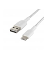 belkin Kabel Braided USB-C USB-A 1m biały - nr 12