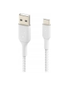belkin Kabel Braided USB-C USB-A 1m biały - nr 21