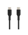 belkin Kabel Braided USB-C USB-C 1m czarny - nr 1