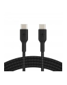 belkin Kabel Braided USB-C USB-C 1m czarny - nr 21