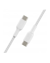 belkin Kabel Braided USB-C USB-C 1m biały - nr 16