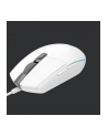 logitech Mysz G203 Lightspeed Gaming Mouse biała - nr 87