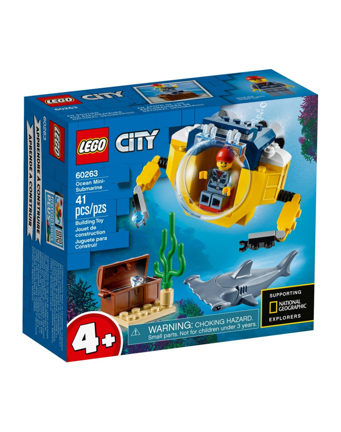 LEGO 60263 CITY Oceaniczna miniłódź podwodna p6 główny