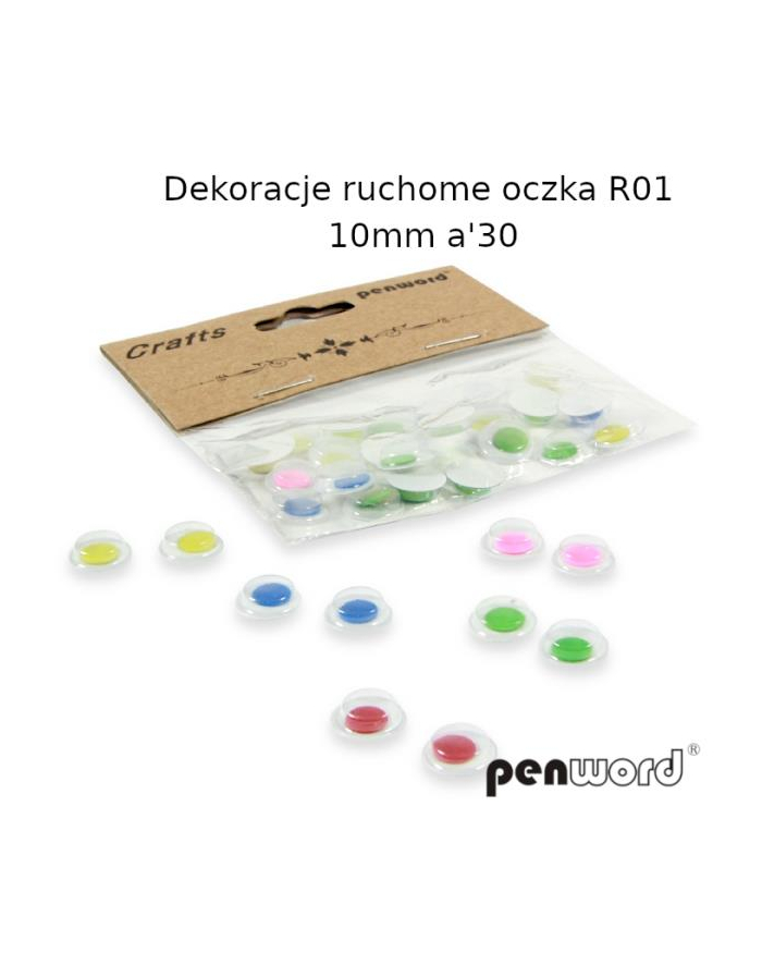 polsirhurt Dekoracje Ruchome oczka R01 10mm p30 główny