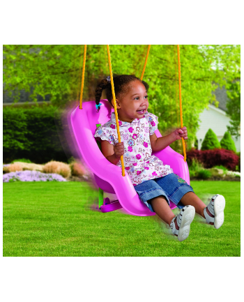 Little tikes Huśtawka z zabezpieczeniem różowa 645280