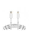 belkin Kabel Braided USB-C Lightning 2m biały - nr 5