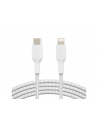 belkin Kabel Braided USB-C Lightning 2m biały - nr 7