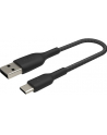 belkin Kabel Braided USB-C USB-A 15cm czarny - nr 6