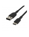 belkin Kabel Braided USB-C USB-A 15cm czarny - nr 7