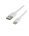 belkin Kabel Braided USB-C USB-A 3m biały - nr 14