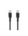 belkin Kabel Braided USB-C USB-C 1m czarny - nr 14