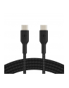 belkin Kabel Braided USB-C USB-C 1m czarny - nr 15