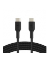belkin Kabel Braided USB-C USB-C 1m czarny - nr 23