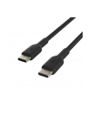 belkin Kabel Braided USB-C USB-C 1m czarny - nr 4