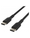 belkin Kabel Braided USB-C USB-C 1m czarny - nr 5