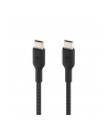 belkin Kabel Braided USB-C USB-C 1m czarny - nr 9