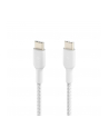 belkin Kabel Braided USB-C USB-C 1m biały - nr 12