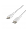 belkin Kabel Braided USB-C USB-C 1m biały - nr 14