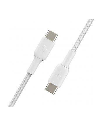 belkin Kabel Braided USB-C USB-C 1m biały