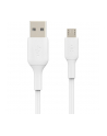 belkin Kabel PVC USB-A micro USB  1m biały - nr 14