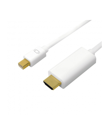 logilink Kabel mini DisplayPort do HDMI,4K 1m Biały