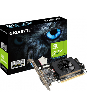 gigabyte Karta graficzna GT710 2GB DDR3 64BIT DVI/HDMI/DSUB nr 1