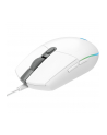 logitech Mysz G203 Lightspeed Gaming Mouse biała - nr 17